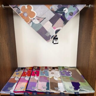 LEVİDOR Cotton Eşarp 16394 - Gri - Organic ScarfsOrganic Scarfs