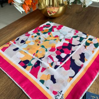 LEVİDOR Cotton Eşarp 16395 - Fuşya - Organic ScarfsOrganic Scarfs