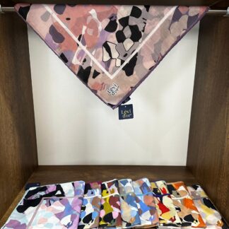 LEVİDOR Cotton Eşarp 16397 - Lila - Organic ScarfsOrganic Scarfs