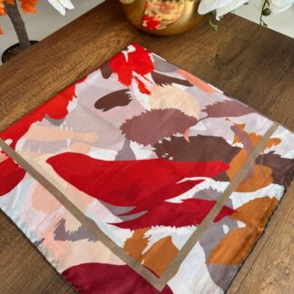 LEVİDOR Cotton Eşarp 16400 - Kırmızı - Organic ScarfsOrganic Scarfs