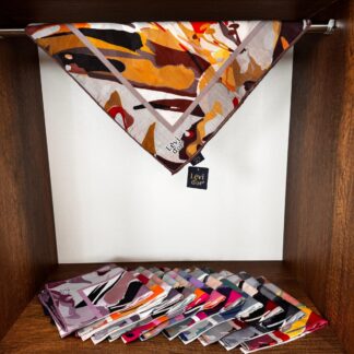 LEVİDOR Cotton Eşarp 16495 - Kahverengi - Organic ScarfsOrganic Scarfs