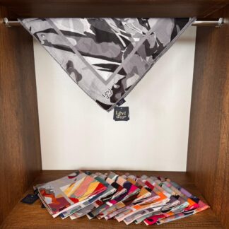 LEVİDOR Cotton Eşarp 16495 - Siyah - Organic ScarfsOrganic Scarfs