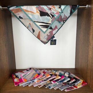 LEVİDOR Cotton Eşarp 16495 - Zümrüt - Organic ScarfsOrganic Scarfs
