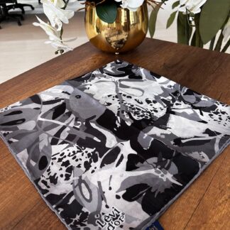 LEVİDOR Cotton Eşarp 16496 - Siyah - Organic ScarfsOrganic Scarfs