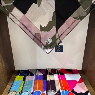 LEVİDOR Cotton Eşarp 16699 - Haki - Organic ScarfsOrganic Scarfs