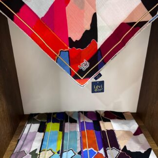 LEVİDOR Cotton Eşarp 16699 - Magenta - Organic ScarfsOrganic Scarfs