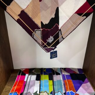LEVİDOR Cotton Eşarp 16699 - Siyah - Organic ScarfsOrganic Scarfs