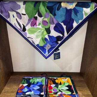 LEVİDOR Cotton Eşarp 16700 - Lacivert - Organic ScarfsOrganic Scarfs