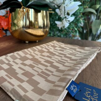 LEVİDOR Dublin Jakarlı Şal 17174 - Bej - Organic ScarfsOrganic Scarfs