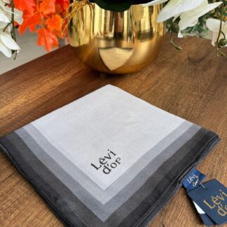 LEVİDOR Kehribar Eşarp 17038 - Gri - Organic ScarfsOrganic Scarfs