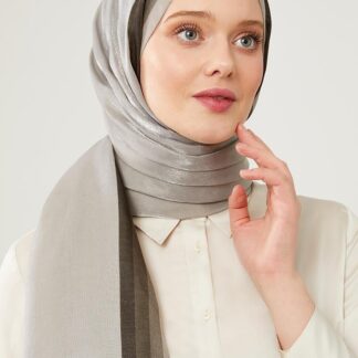 LEVİDOR Kehribar Şal 17031 - Duman - Organic ScarfsOrganic Scarfs