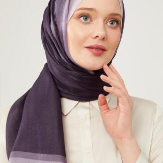 LEVİDOR Kehribar Şal 17031 - Mürdüm - Organic ScarfsOrganic Scarfs