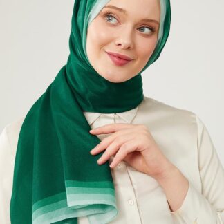 LEVİDOR Kehribar Şal 17031 - Zümrüt - Organic ScarfsOrganic Scarfs