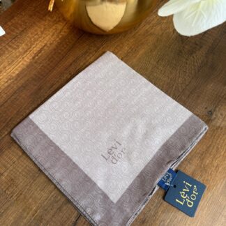 LEVİDOR Monogram Eşarp 17687 - Duman - Organic ScarfsOrganic Scarfs