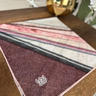 LEVİDOR Organic Kokulu Pamuk Eşarp PK-101 - Koyu Eflatun - Organic ScarfsOrganic Scarfs
