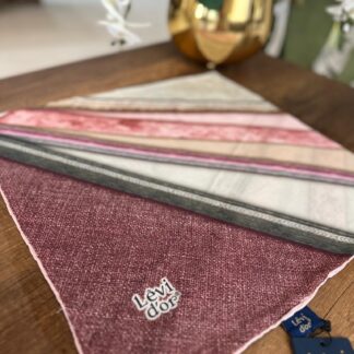 LEVİDOR Organic Kokulu Pamuk Eşarp PK-101 - Koyu Pembe - Organic ScarfsOrganic Scarfs