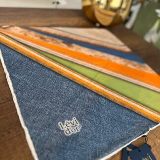 LEVİDOR Organic Kokulu Pamuk Eşarp PK-101 - Okyanus Mavisi - Organic ScarfsOrganic Scarfs