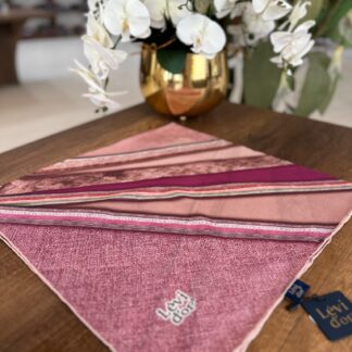 LEVİDOR Organic Kokulu Pamuk Eşarp PK-101 - Pembe - Organic ScarfsOrganic Scarfs