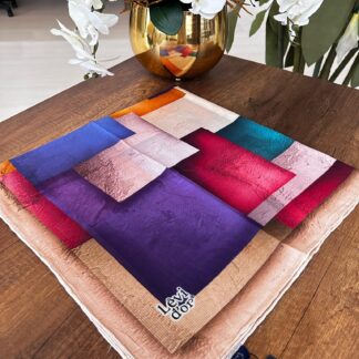 LEVİDOR Organic Kokulu Pamuk Eşarp PK-89 - Mocha - Organic ScarfsOrganic Scarfs