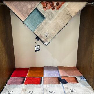LEVİDOR Organic Kokulu Pamuk Eşarp PK-90 - Bej - Organic ScarfsOrganic Scarfs