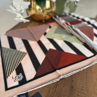 LEVİDOR Organic Kokulu Pamuk Eşarp PK-97 - Soft Kırmızı - Organic ScarfsOrganic Scarfs