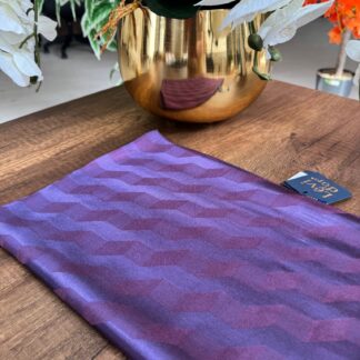 LEVİDOR Wave Jakarlı Şal 17175 - Mürdüm Eriği - Organic ScarfsOrganic Scarfs
