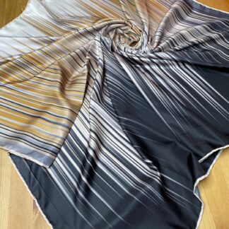 Line Twill Eşarp - Camel - Organic ScarfsOrganic Scarfs