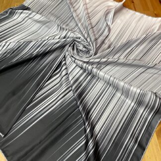 Line Twill Eşarp - Siyah - Organic ScarfsOrganic Scarfs