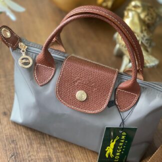 Longchamp Mini Çanta - Gri - Organic ScarfsOrganic Scarfs