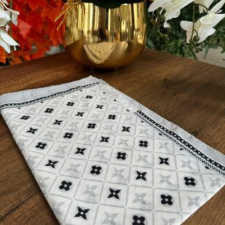 Lv Pamuk Soft Şal - Gümüş - Organic ScarfsOrganic Scarfs