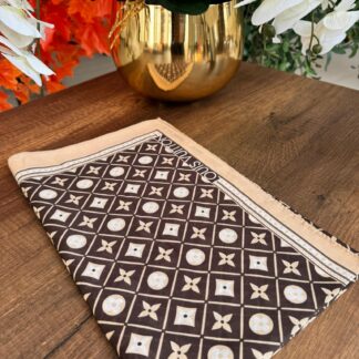 Lv Pamuk Soft Şal - Kahve - Organic ScarfsOrganic Scarfs