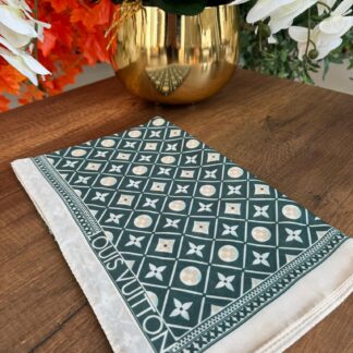 Lv Pamuk Soft Şal - Zümrüt - Organic ScarfsOrganic Scarfs