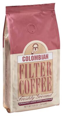 MEHMET EFENDİ COLOMBIAN FİLTRE KAHVE ÖĞÜTÜLMÜŞ 250 GR - Organic ScarfsOrganic Scarfs