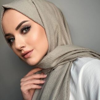 Mio Caz Şal - Soft Vizon - Organic ScarfsOrganic Scarfs