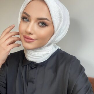 Mio Cazz Eşarp - Beyaz - Organic ScarfsOrganic Scarfs