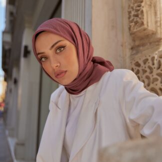 Mio Cazz Eşarp - Gül Kurusu - Organic ScarfsOrganic Scarfs