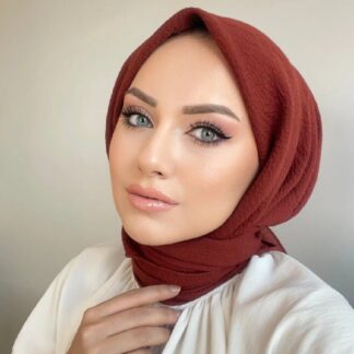 Mio Cazz Eşarp - Kiremit - Organic ScarfsOrganic Scarfs