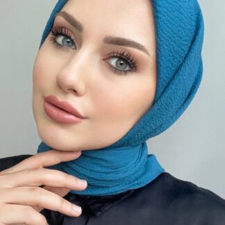 Mio Cazz Eşarp - Petrol - Organic ScarfsOrganic Scarfs