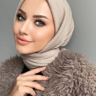 Mio Cazz Eşarp - Soft Vizon - Organic ScarfsOrganic Scarfs