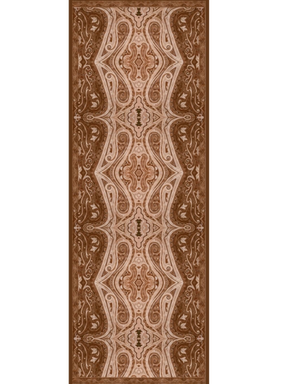 Mirşah Desen Şal 469-021 - V-12 - Taba - Image 5