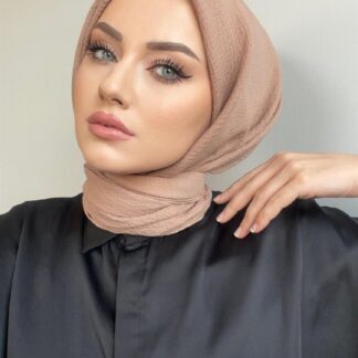 Naturel Eşarp - Sütlü Kahve - Organic ScarfsOrganic Scarfs
