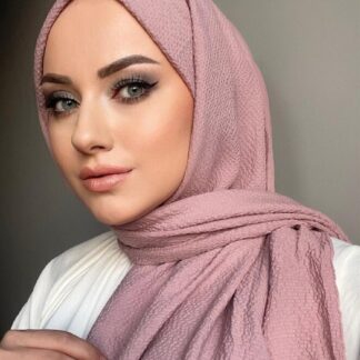 Pamuk Naturel Şal 49971 - Gül Kurusu