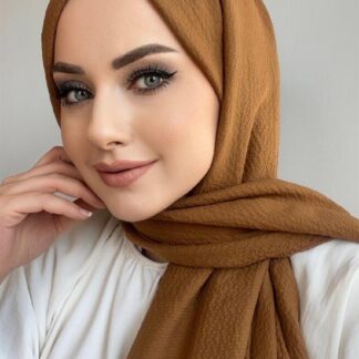 Pamuk Naturel Şal 49971 - Hardal