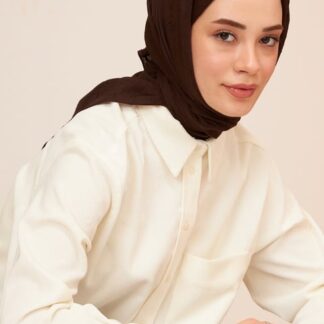 Organic Bambu Eşarp - Acı Kahve - Organic ScarfsOrganic Scarfs