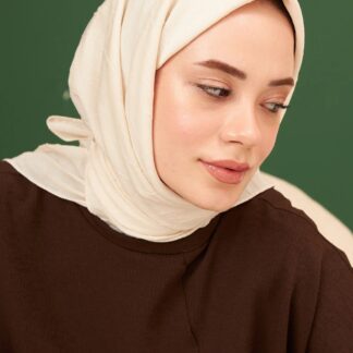 Organic Bambu Eşarp - Ekru - Organic ScarfsOrganic Scarfs
