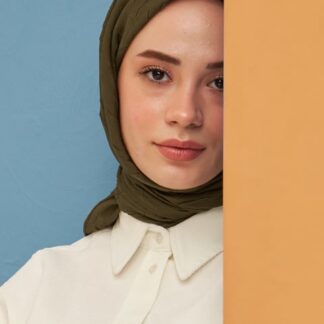 Organic Bambu Eşarp - Haki - Organic ScarfsOrganic Scarfs