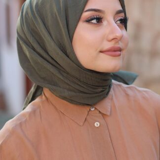 Organic Bambu Eşarp - Haki - Organic ScarfsOrganic Scarfs