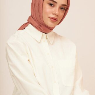 Organic Bambu Eşarp - K. Gül Kurusu - Organic ScarfsOrganic Scarfs