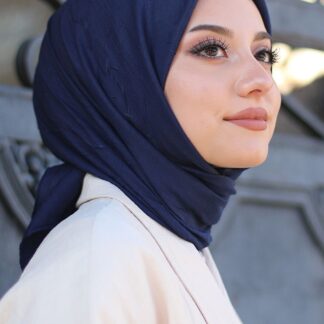 Organic Bambu Eşarp - Lacivert - Organic ScarfsOrganic Scarfs