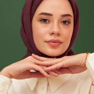 Organic Bambu Eşarp - Mor - Organic ScarfsOrganic Scarfs